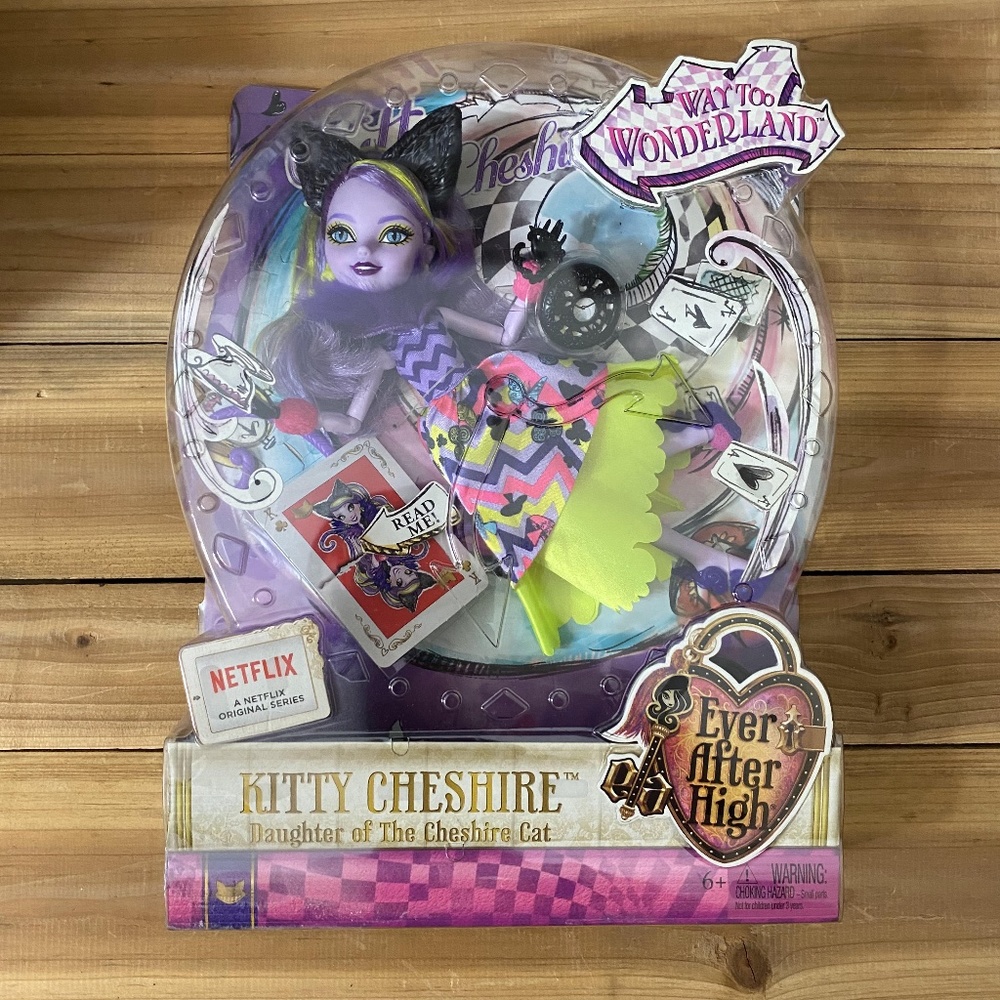 Ever After High Kitty Cheshire Way Too Wonderland Doll